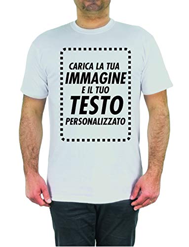 T-Shirt Personalizzata Online Crea Ora la Tua Maglia con Immagine e...