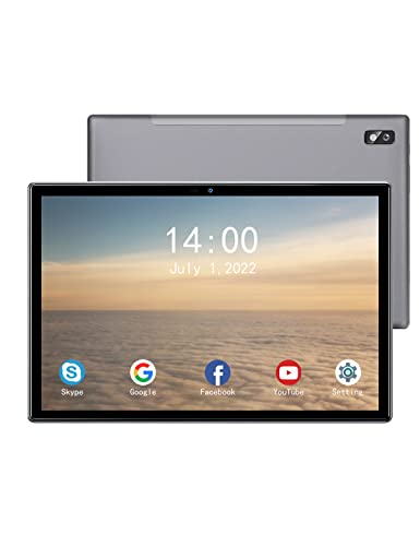 Tablet 10 Pollici, AOYODKG Android 11.0 Tablet PC Certificato GMS, Octa-Core 2.0GHz, 6 GB RAM 128 GB ROM, Doppio Fotocamera, 7000 mAh, Bluetooth,Type-C, 5G WIFI, 4G LTE Tablet in Offerta - Grigio