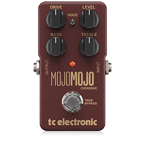 TC Electronic Maximum Mojo Pedale overdrive eccezionale con spazio extra per la testa, controlli precisi e un interruttore sonoro