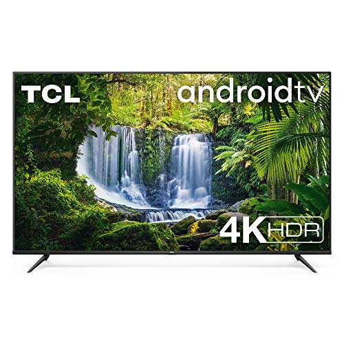 TCL TV 75 , 4K HDR, Ultra HD, Smart TV con Sistema Android 9.0, Design senza Bordi (Micro Dimming PRO, HDR 10, Dolby Audio, Compatibile con Google Assistant e Alexa)