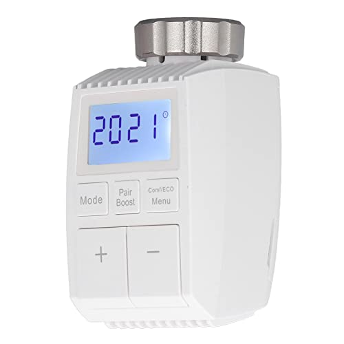 Termostato per radiatore, display digitale LCD Regolatore di temperatura con telecomando Funzionamento semplice 2,4 GHz Lp20 portatile per Smart Home APP