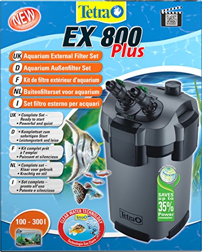 Tetra Filtro Esterno per Acquario EX800 per Una qualità ottimale dell Acqua all Interno del Serbatoio