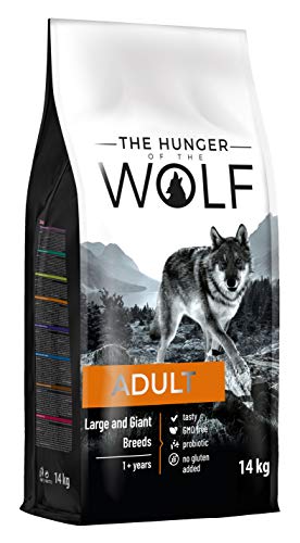 The Hunger of the Wolf Cibo secco per cani adulti di taglia grande e gigante, linea indicata per la salute delle articolazioni a base di pollo - 14 kg