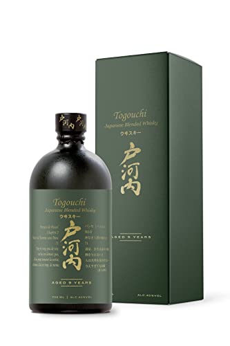 Togouchi 9 Years Old Japanese Blended Whisky 40% Vol. 0,7l in Giftb...