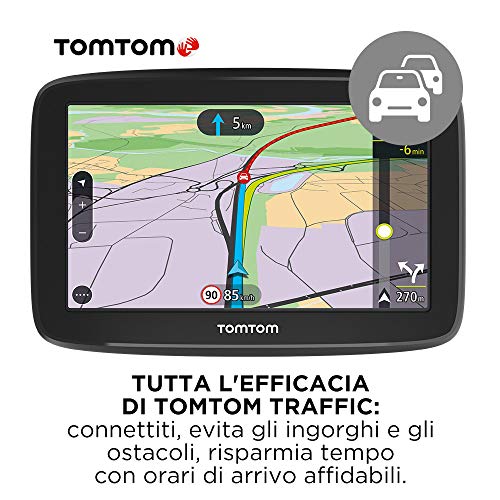 TomTom Navigatore Satellitare per Auto GO Classic, 5 Pollici, con T...