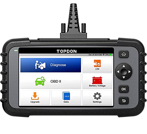 TOPDON ArtiDiag500 Strumento Diagnostico Professionale per Motore Trasmissione SRS ABS,con 3 Funzioni Speciali,Reset Olio,ETC SAS,Lettore di Codici Funzioni OBD2 Completo AutoVIN OBD2 Scanner