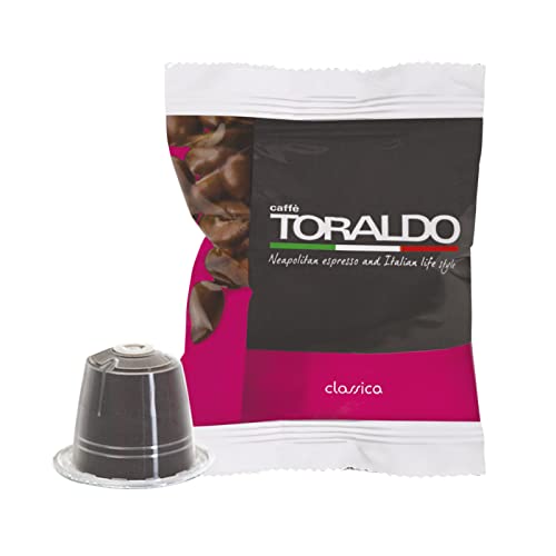 Toraldo Caffè Miscela Classica Capsule compatibili con  Nespresso , Confezzione da 100 pezzi, 600 g