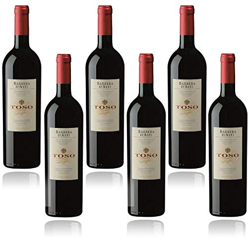 Toso S.p.a Toso Vino Rosso Barbera D Asti DOCG, Piemonte, 6 bottiglie, 6 x 750ml