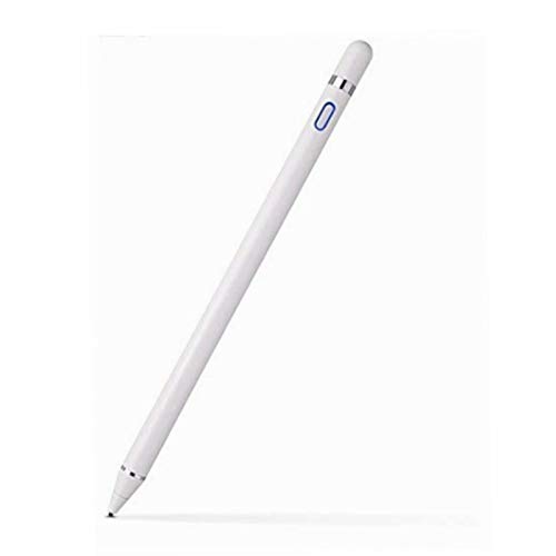 Touch Pen, Pen Screen Penna attiva con stilo capacitivo da per Apple Pencil 2 1 per iPad Pro 10.5 11 12.9 per iPad 2017 2018 2019 2020 2021 5th 6th 7th 8th Mini 4 5 Air 1 2 3 10.2 10.9 stylus (White)