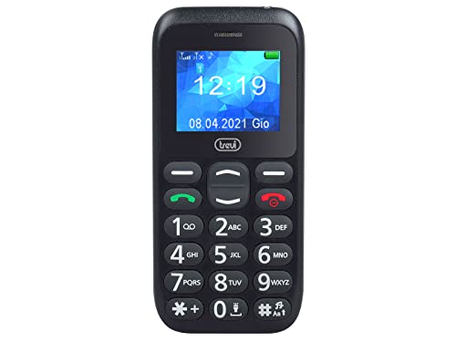 Trevi SICURO 10 Telefono Cellulare per Anziani con Tasti Grandi, Fu...