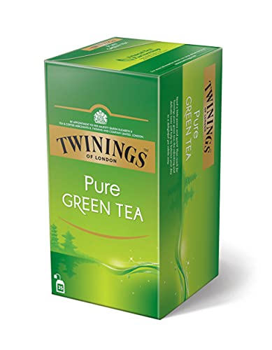 Twinings, Pure Green Tea, Pregiato Tè Verde Orientale, Delicato e ...