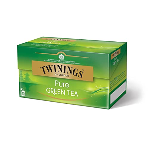 Twinings, Pure Green Tea, Pregiato Tè Verde Orientale, Delicato e ...