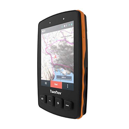 TwoNav - GPS Trail 2 - Escursionismo Trekking   4 Pulsanti frontali Schermo 3,7    Autonomia 20 h Memoria 32 GB Scheda SIM Carta topografica inclusa