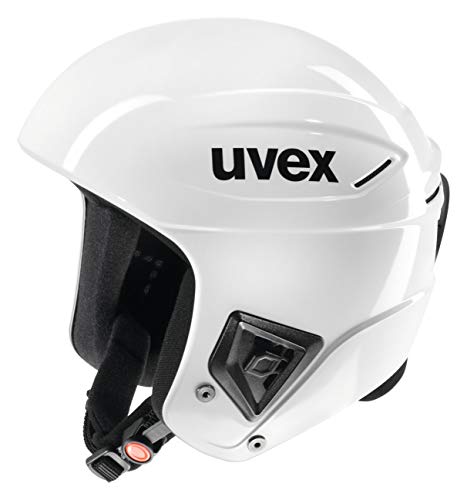 uvex Race +, Casco da Sci Unisex Adulto, all Black, 51-52 cm...