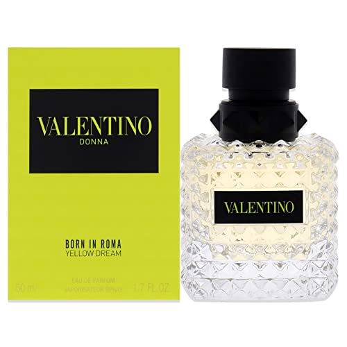 Valentino Donna Born in Roma Yellow Dream Eau de Parfum, Spray, Profumo da Donna, 50 Millilitri