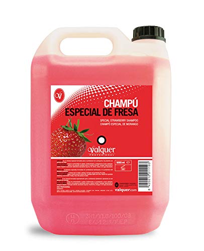 VALQUER Shampoo Speciale alla Fragola per Parrucchieri. Shampoo Pro...