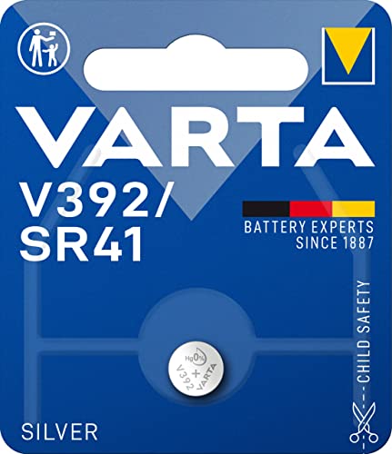 Varta 38509 SR41 (392) - batteria a bottone ossido d argento-zinco 1 55 V