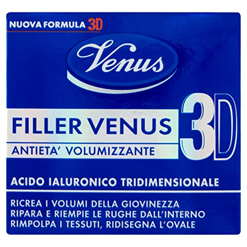 Venus Filler Venus 3D Crema Antietà Volumizzante con Acido Ialuron...