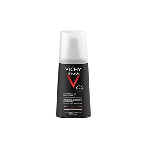 Vichy Homme Déodorant Spray 24H Ultra Frais 100 Ml