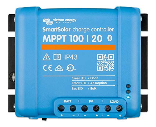Victron Energy SmartSolar MPPT regolatore di carica 100 20-48 12 V 24 V 48 V 20 A regolatore di carica solare Bluetooth integrato SCC110020160R