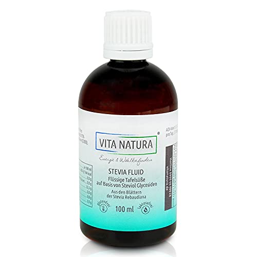 Vita Natura Stevia liquida, dolci liquidi, Pacco da 1 (1 x 100 ml)