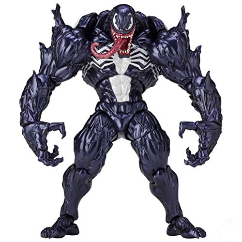 VIVILIAN Venom Action Figure, Movie Action Figure Venom Pvc Figura Flessibile Modello Collezione Statua Giocattolo per Bambini Compleanno Collezione | Venom Eddie Brock
