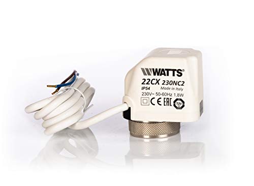 Watts, Attuatore elettrico ad azionamento termico, 22CX230NC2, 230 V