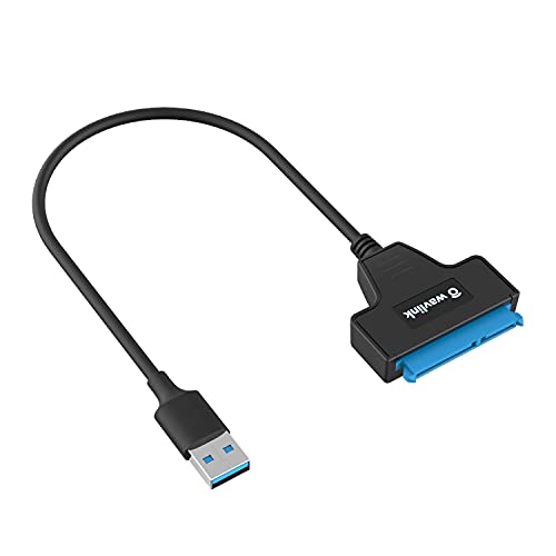 WAVLINK Adattatore da USB 3.0 a SATA per SSD da 2,5  e HDD da USB a cavo SATA da 2,5 pollici