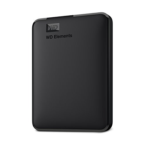 WD Elements Portable HDD Esterno 2000 GB, 3.5 Pollici, USB 3.0, Compatibilita  Mac, Nero