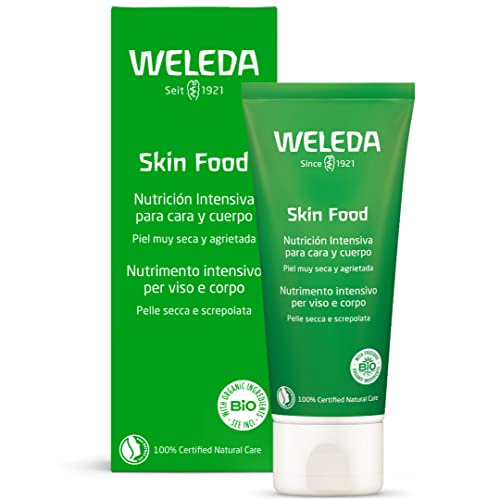 Weleda Skin Food Crema Multifunzione, crema per nutrimento intenso di pelle secca e screpolata di mani, corpo, piedi e viso (1x 75ml)