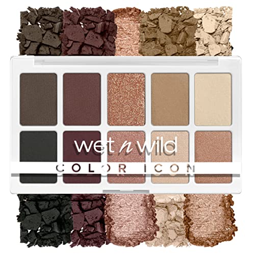 Wet n Wild, Color Icon 10-Pan Palette, Palette di Ombretti, 10 Colo...