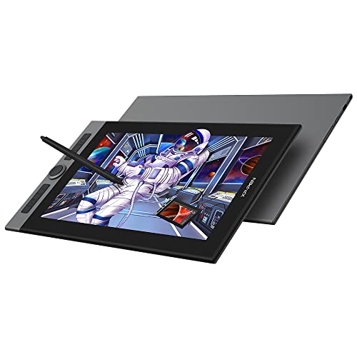 XP-PEN Artist Pro 16 Tavoletta Grafica con Schermo con Penna digitale senza batteria, X3 Smart-Chip, Schermo Full-Laminato da 15,4 pollici per Disegno Digitale, Compatibile con Windows Mac Linux