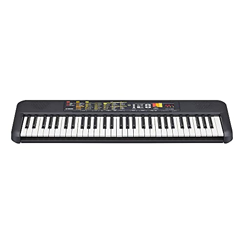 Yamaha Digital Keyboard PSR-F52, Tastiera Digitale Compatta per Pri...