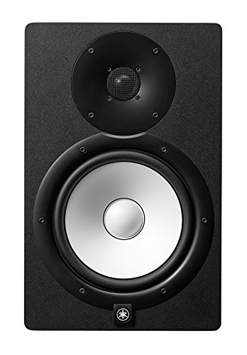 Yamaha HS8, Cassa Studio Monitor Amplificato, Monitor da Studio Attivo Bass Reflex a 2 vie Bi-amplificato per produttori, DJ e musicisti, Nero