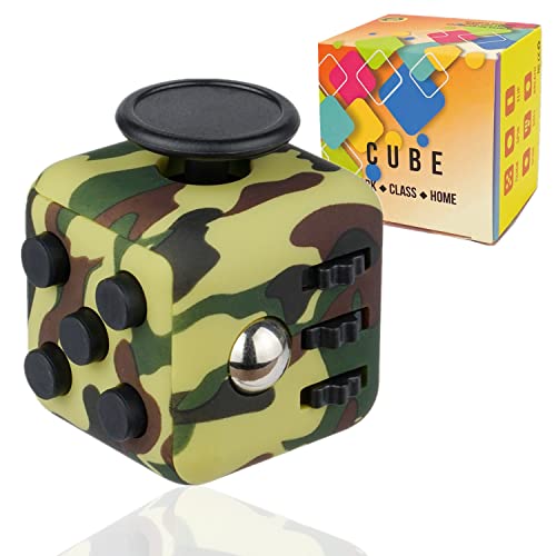 Yeefunjoy Fidget Cube Fidget Toy Giocattolo Sensoriale Giocattolo Antistress Giocattolo di Sollievo Dall ansia Giocattolo per Uccidere Il Tempo Giocattolo per Ufficio Aula Regalo Giocattolo