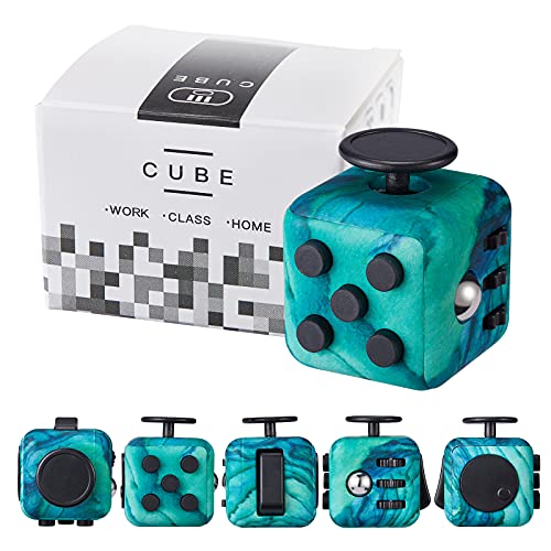 Yetech Verde Fidget Toy Giocattolo per Le Dita Cube Anti-Stress Ans...