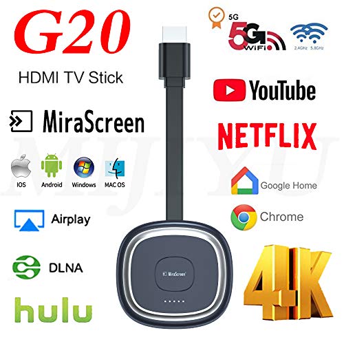 YONGCHY G20 TV Stick 5G Video 4K WiFi Mostra Dongle HDMI Media Vide...