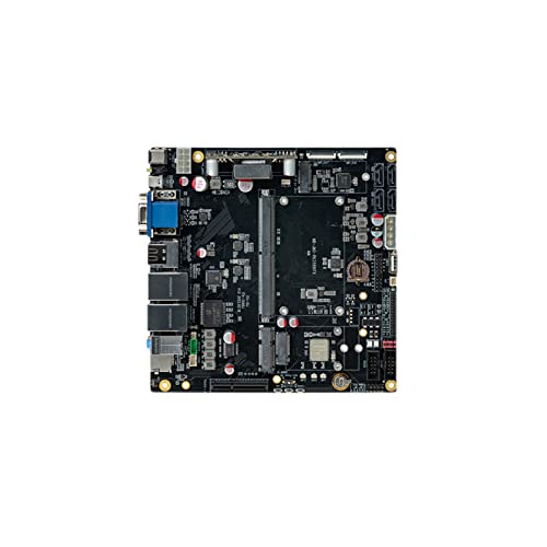 youyeetoo ITX-3588J Rockchip RK3588 8K AI Mini-ITX Scheda madre HDMI2.1 DP1.4 WiFi 6 Onboard DC POE Power Support Android 12 Ubuntu Debian 11 (4GB RAM + 32GB EMMC Version)
