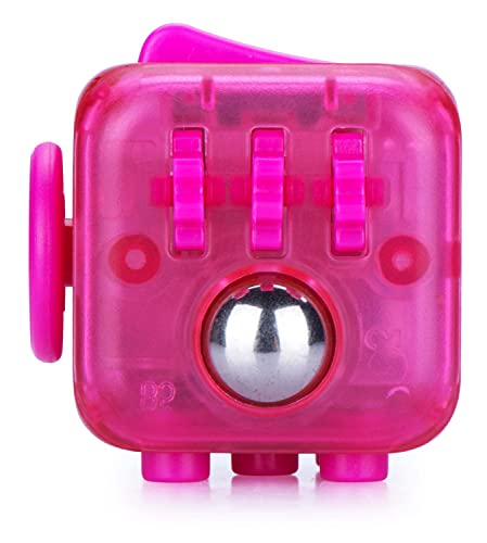 Zuru Antsy Labs 8101D-D - Cubo antistress con 6 funzioni, per adulti e bambini dai 3 anni in su, colore: rosa