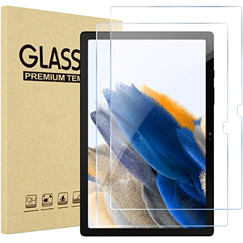 (2 Pezzi) ProCase Pellicola Protettiva per Samsung Galaxy Tab A8 2021 SM-X200  X205, Vetro Temperato Ultra Sottile per 10,5 Pollici Tablet [Alta HD Trasparenza, Anti-Graffi Agli Urti]