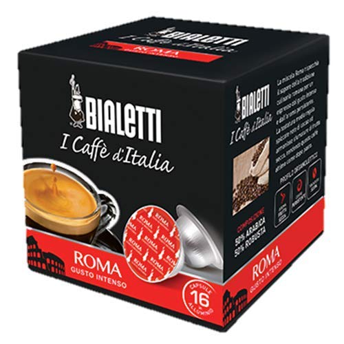 256 Capsule Alluminio Bialetti Mokespresso I Caffe  D Italia Roma