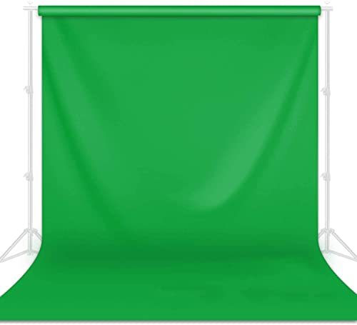2x3 m Greenscreen - Sfondo in tessuto di poliestere per zoom, per video streaming giochi
