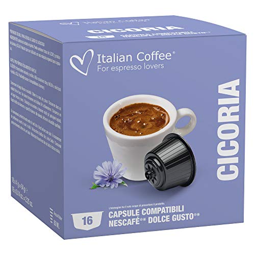 64 Capsule Italian Coffee compatibili Nescafé Dolce Gusto* (Cicoria)