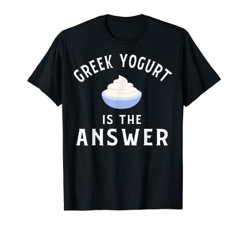 Abbigliamento per yogurt greco - Il miglior design divertente per gli amanti degli yogurt Maglietta