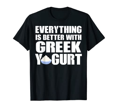 Abbigliamento per yogurt greco - Incredibile design divertente per gli amanti degli yogurt Maglietta