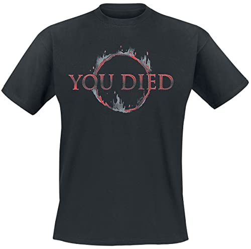 ABYstyle- Dark Souls - T-Shirt - You Died - Nero - Uomo (S)