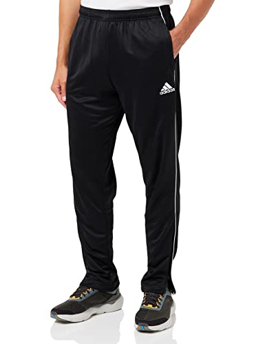 Adidas Core 18 TP, Pantaloni da Allenamento Uomo, Nero (Black White...