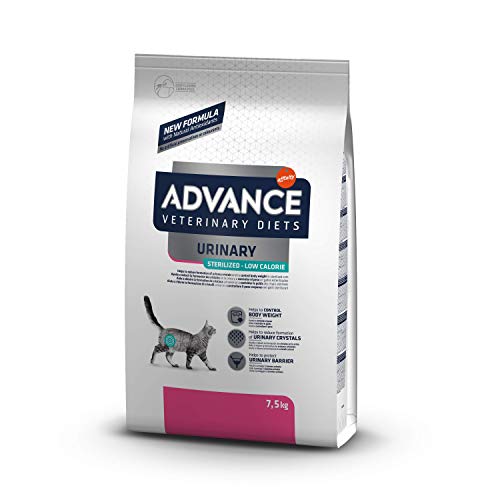 Advance Veterinary Diets - Urinary Sterilized Low Calories - Cibo per Gatti Sterilizzati con Problemi del Tratto Urinario - 7,5kg