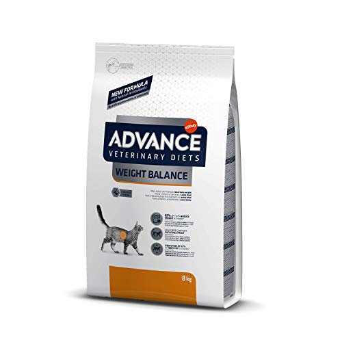 Advance Veterinary Diets - Weight Balance - Cibo per Gatti con Problemi di Sovrappeso - 8kg