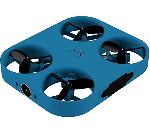 AIR NEO by AirSelfie - Telecamera Aerea con Volo Automatico Tascabile, Mini Drone per Foto e Video a Mani Libere, Fotocamera da 12MP per Foto ad Alta Risoluzione e Video in 2K, Colore Blu
